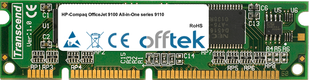 OfficeJet 9100 All-in-One series 9110 128MB Module - 100 Pin 3.3v SDRAM PC100 SoDimm
