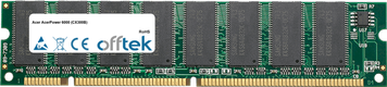 AcerPower 6000 (CX300B) 128MB Module - 168 Pin 3.3v PC100 SDRAM Dimm