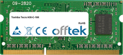 Tecra A50-C-16K 8GB Module - 204 Pin 1.35v DDR3 PC3-12800 SoDimm